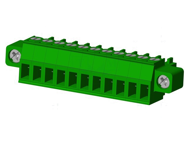 Connector: ontkoppelbare terminal strip; stekker; vrouwelijk Connector: ontkoppelbare terminal strip; stekker; vrouwelijk